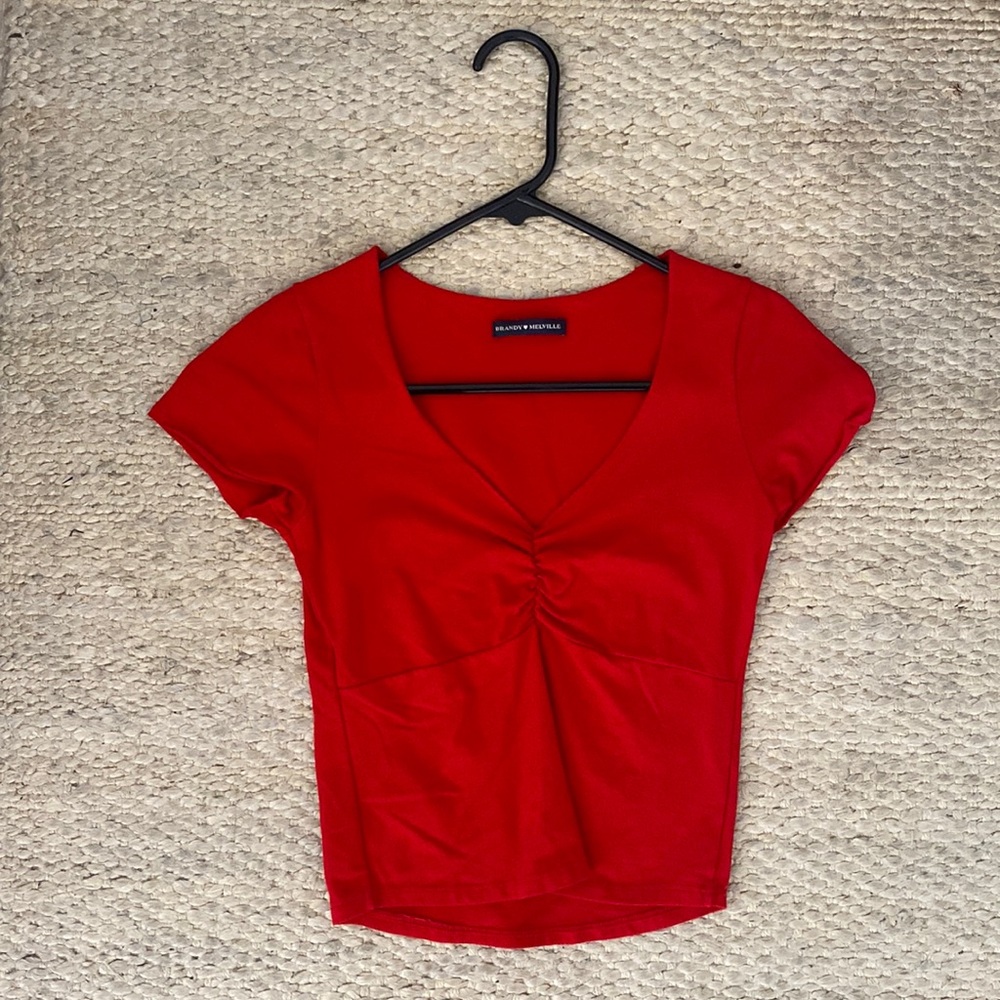 Red Brandy Melville Top